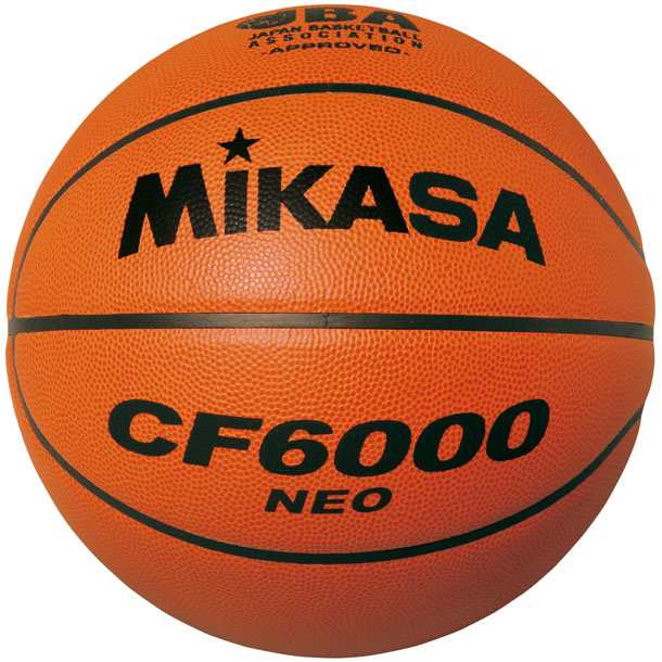 ミカサ mikasa バスケットボール検定球6号 バスケット競技ボール (CF6000NEO)