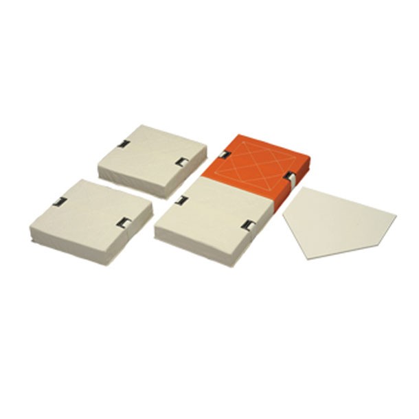 エバニュー Evernew ソフトボールベースセット 学校機器 器具 (EKC195)の通販は