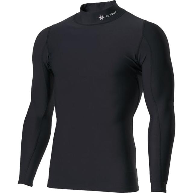 c3fit(シースリーフィット) コウデンシウォームハイネックL/S ボディケア長袖 Tシャツ (gc62302-bk)の通販は 14,300円