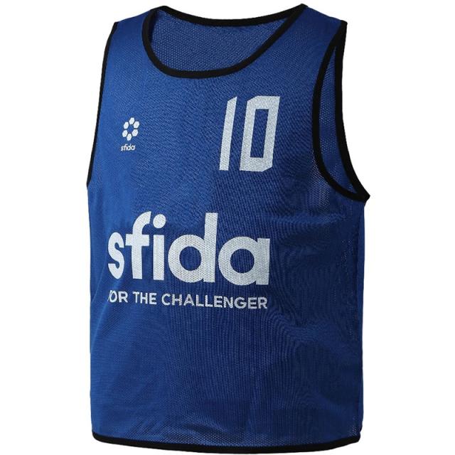 sfida(スフィーダ) CHALLENGER TEAM BIBS フットサルビブス (sh22g02-blue)