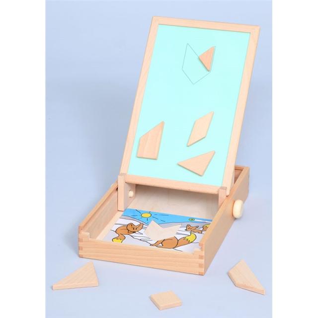 アカバネ(akabane) タングラムデツクロウ! 学校機器 器具 (j600)_1