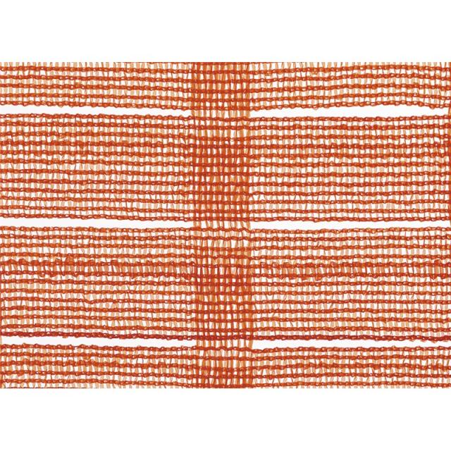 三和体育 カンイシキリネット1M*50M オレンジ B 学校機器 ネット (s0923)