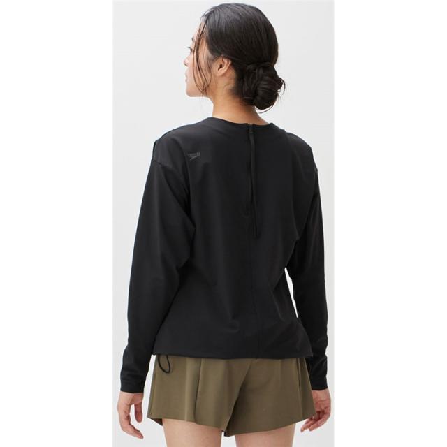 speedo(スピード) SF E L/S UV TOP 水泳長袖 Tシャツ (sfw72334-fs) speedo(スピード) SF E L/S UV TOP 水泳 長袖Tシャツ (sfw72334-k)