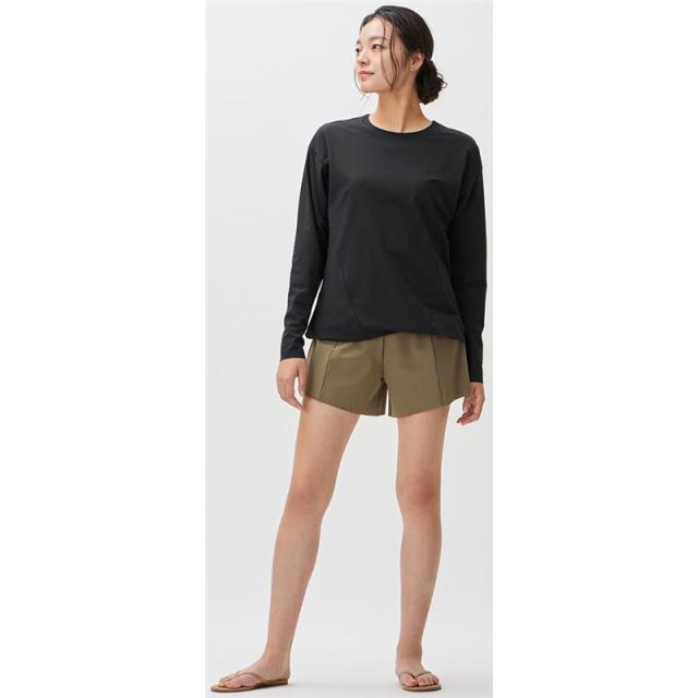 speedo(スピード) SF E L/S UV TOP 水泳 長袖Tシャツ (sfw72334-k)