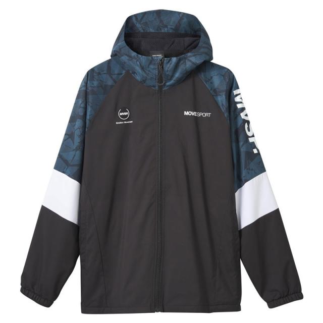 デサント(descente) ＨＥＡＴＮＡＶＩ ＴＯＵＧＨ 総柄フルジップフーディー トレーニング ウィンドブレーカー／シェルジャケット／コート (ST4FWB31M)
