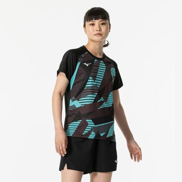 ミズノ MIZUNO ゲームシャツ ラケットスポーツ テニス/ソフトテニス ウエア ゲームウエア 62JAB224の通販は 5,376円