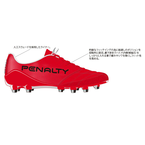 ペナルティ penalty ジョガドールNEO・プレミオ-RD サッカースパイク