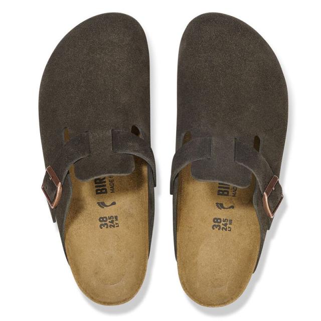 ビルケンシュトック BIRKENSTOCK Boston ボストン (スエードレザー