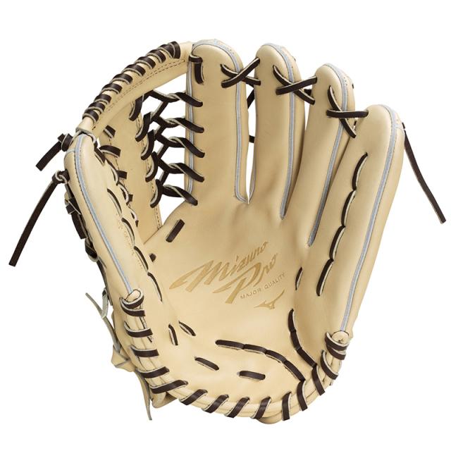 ミズノ MIZUNO 硬式用 ミズノプロ 外野手用：サイズ18N グラブ袋付 BSS