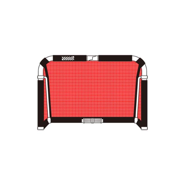 footballgear フットボールギア クレイジーゴールミディアム110×75 サッカー ゴール mgx1175-red