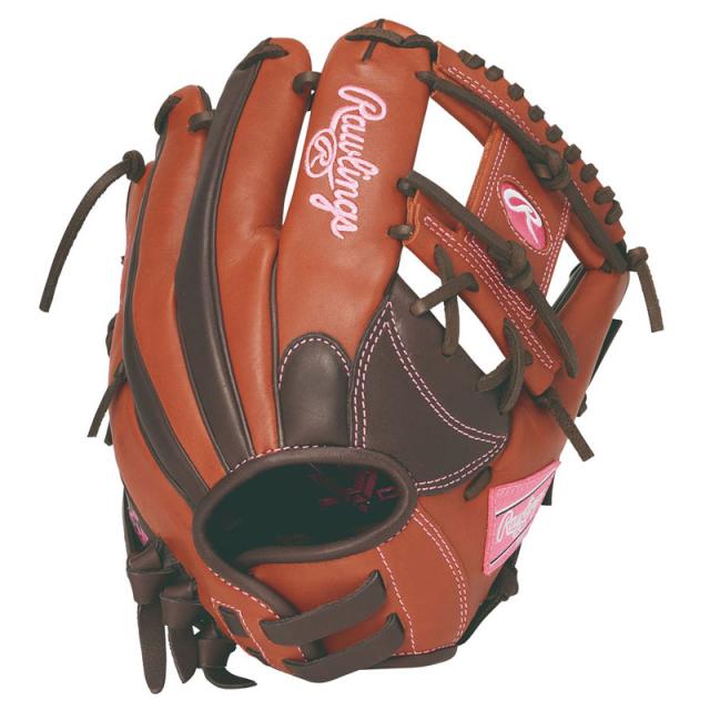 ローリングス Rawlings ソフト HOH DP カラーズ R34GF MO/BR レディースソフト用グラブ グローブ 26SS GS6HDR34GF-MOBR