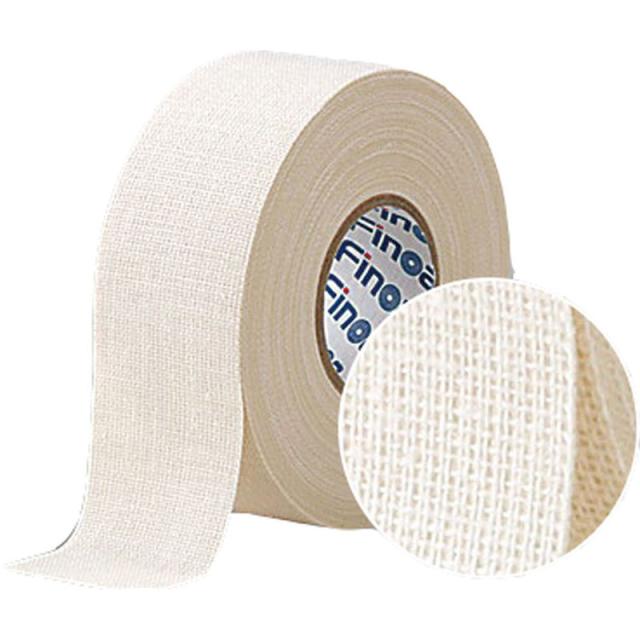 【ロット販売：入り数15】 Finoa(フィノア) シュリンク プロホワイトテープ 25mm 2ケ入リ ボディーケア テーピング (1526)