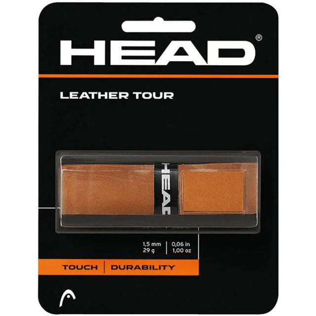 【ロット販売：入り数6】 HEAD(ヘッド) LEATHER TOUR テニス グッズ その他 (282010-bw)