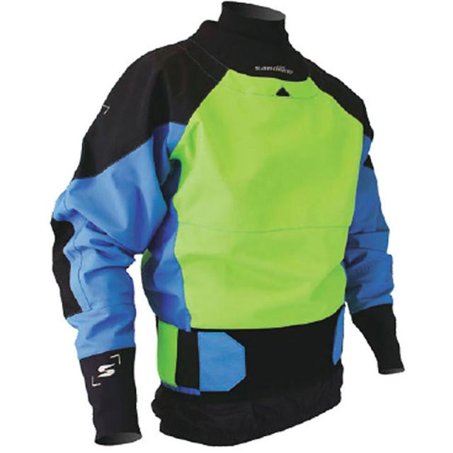 SANDILINE(サンディライン) ジャケットエキストリームドライ 4L ロングスリーブ グリーン/ブルー/ブラック M アウトドア ウェア １ (40693)