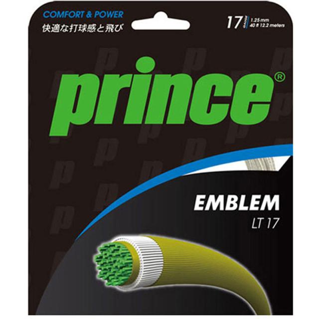 【ロット販売：入り数5】 PRINCE(プリンス) EMBLEM LT17 テニス 硬式ガット (7jj018-046)