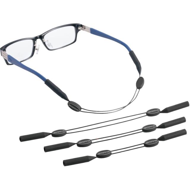 【ロット販売：入り数10】 SWANS(スワンズ) メガネストラップ A-64 L マルチスポーツ グッズ その他 (a64-bk)