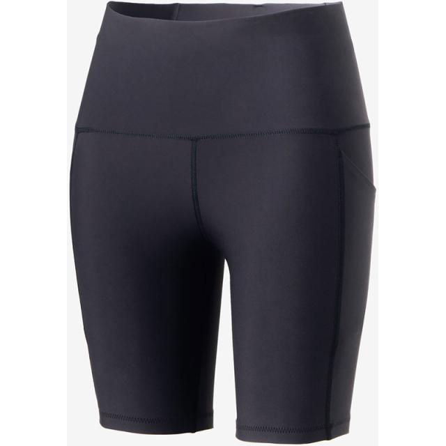 C3fit(シースリーフィット) スムースハイライズハーフレギンス ボディーケア インナーパンツ タイツ (gcw14160-bk)の通販は