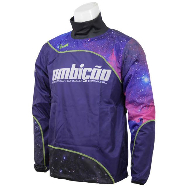 GRANDE.F.P(グランデエフピー) 【男女兼用 サッカー･フットサルウェア】 GALAXY High-neck PISTE JK フットサル ピステシャツ (gfph16505-87)