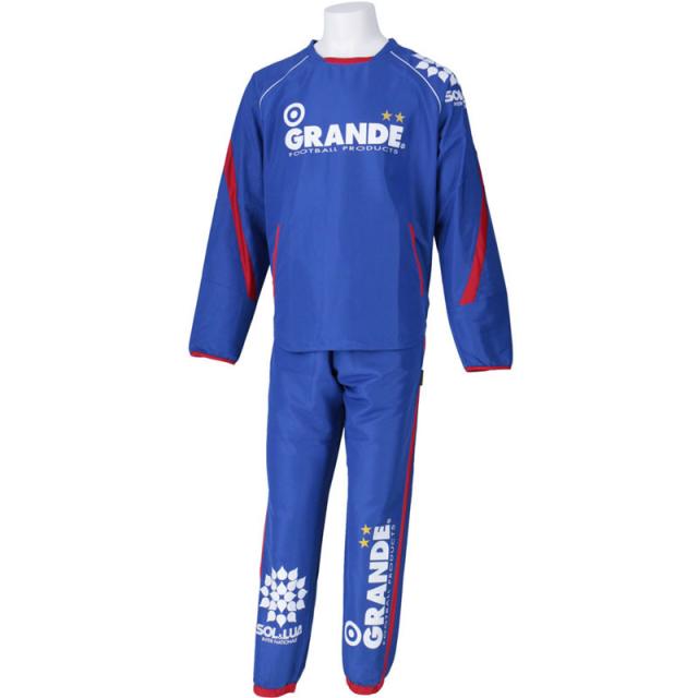 GRANDE.F.P(グランデエフピー) ウインドクロス ピステセットアップ フットサル ピステスーツ (gfph16801-8535)