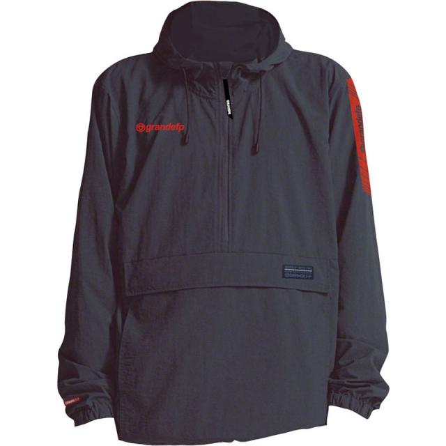 GRANDE.F.P(グランデエフピー) GRANDE.F.P ナイロンアノラックハーフジップパーカー フットサル スウエットパーカー (gfph19501-0935)
