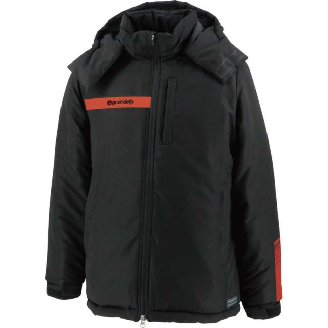 GRANDE.F.P(グランデエフピー) 【ジュニアサイズ】 NINO DEL FUTBOLフーデッドウォーマーハーフジャケット フットサル ウォーマージャケット (gfph20599-0935)