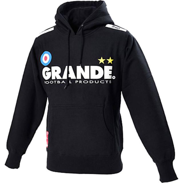 GRANDE.F.P(グランデエフピー) GRANDEプロトタイプヘヴィーウェイトスウェットプルパーカー フットサル スウェットパーカー (gfph24421-0901)