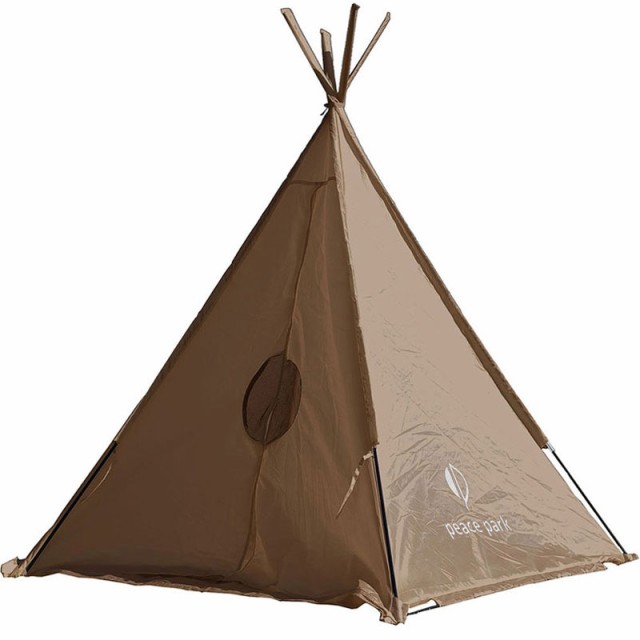 【ロット販売：入り数9】 peace park(ピースパーク) SMALL TEPEE TENT アウトドア テント (pp2001)