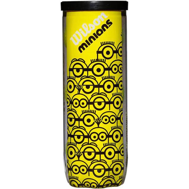 【ロット販売：入り数24】 Wilson(ウイルソン) MINIONS TENNIS BALLS Yellow テニス 競技ボール (wr82024010)の通販は 11,878円