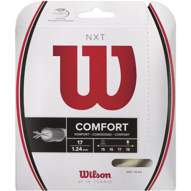 【ロット販売：入り数6】 WILSON(ウイルソン) NXT 17 テニス 硬式ガット (wrz942900)