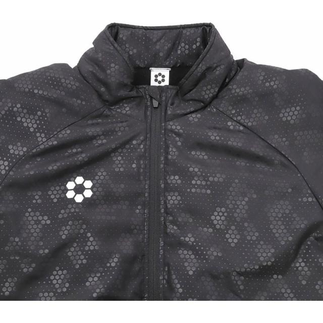 SFIDA スフィーダ BP パデッドフルジップジャケット フットサル ジャケット sa24852-blk_2