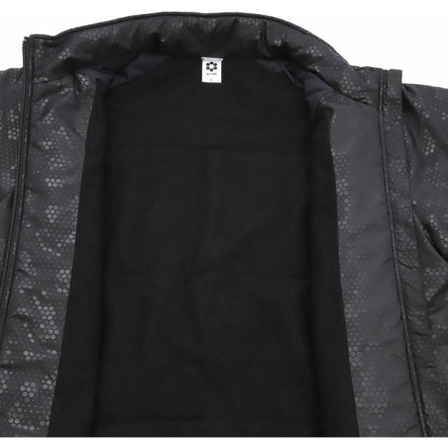 SFIDA スフィーダ BP パデッドフルジップジャケット フットサル ジャケット sa24852-blk_3
