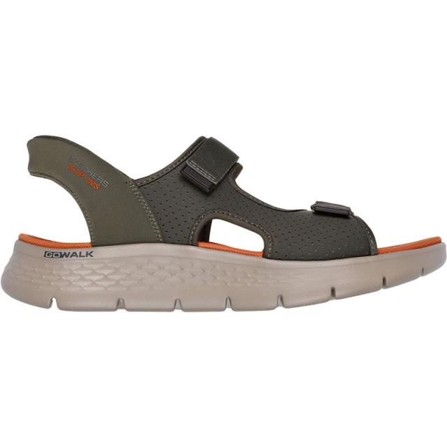 skechers(スケッチャーズ) 42 GO WALK FLEX SANDALー カジュアルサンダル (229210-olv)