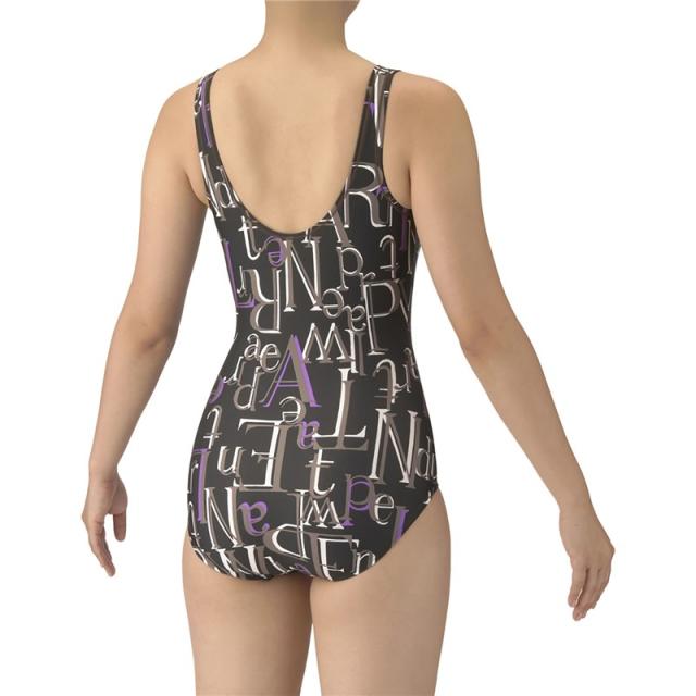 arena(アリーナ) フイツトネスワンピース 水泳水着W フィット (as5fwf21l-bkpp) arena(アリーナ) フイツトネスワンピース 水泳水着W フィット