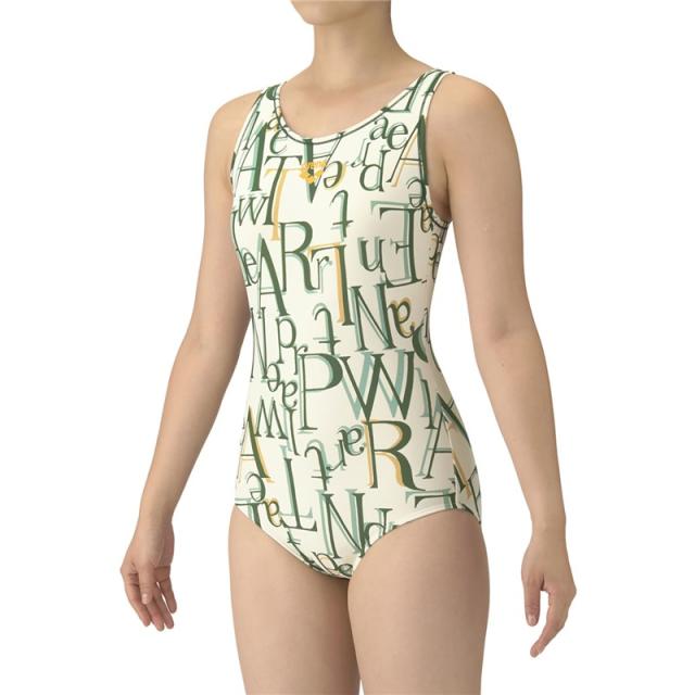 arena(アリーナ) フイツトネスワンピース 水泳水着W フィット (as5fwf21l-whor)