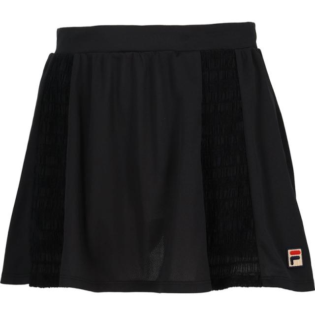 フィラ　テニススコート　Lサイズ FILA スコート ブラック Ｌサイズ テニススコート &frasl; レディース