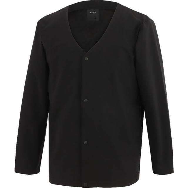 sfida(スフィーダ) SOFTSHELL ノーカラージャケット フットサル その他ジャケット (sa25110-blk)