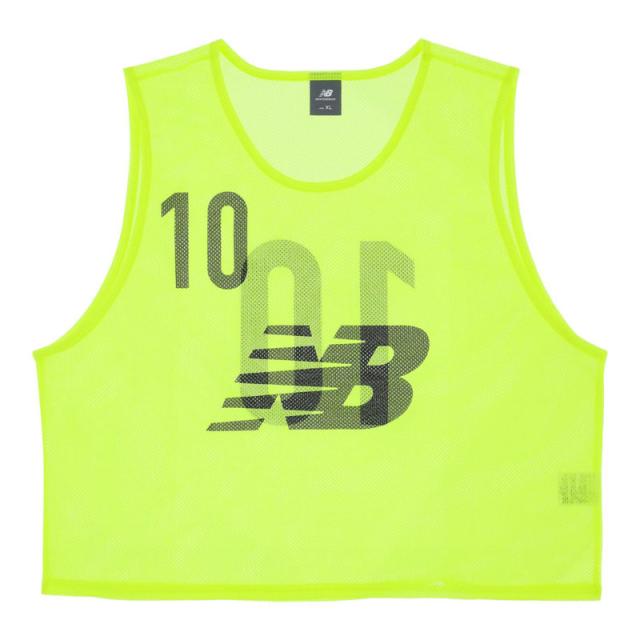 newbalance(ニューバランス) ビブス No.2-No.11までの10枚入り｡専用メッシュ袋付き サッカー ウェア Ｔシャツ AMT55291
