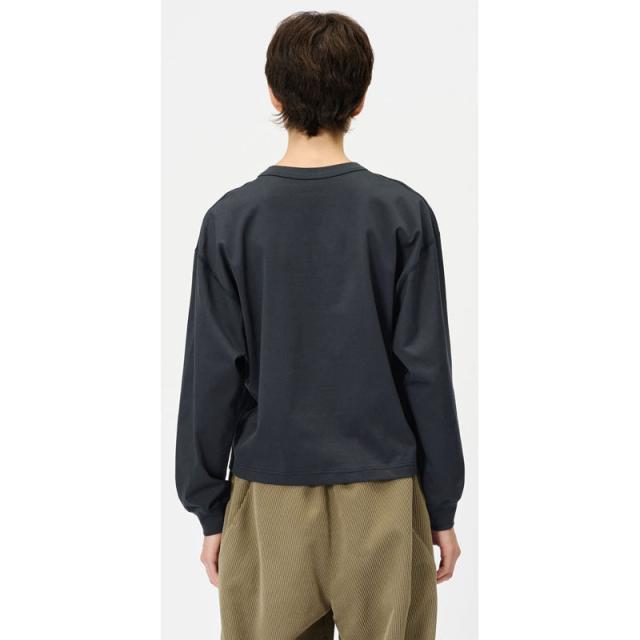 C3fit シースリーフィット リオプティマムプレーティングジャージ—クロップドロングスリーブティーシャツ ボディーケア ストレッチシャツ gcw45334-ik_4