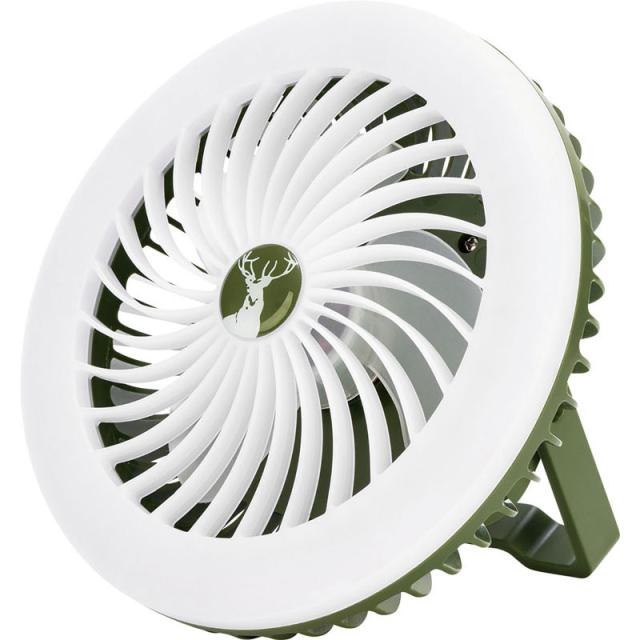 CAPTAIN STAG キャプテンスタッグ CS LEDライトファン オリーブ アウトドア グッズその他 uk4080