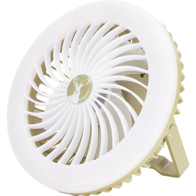 CAPTAIN STAG キャプテンスタッグ CS LEDライトファン カーキ アウトドア グッズその他 uk4081