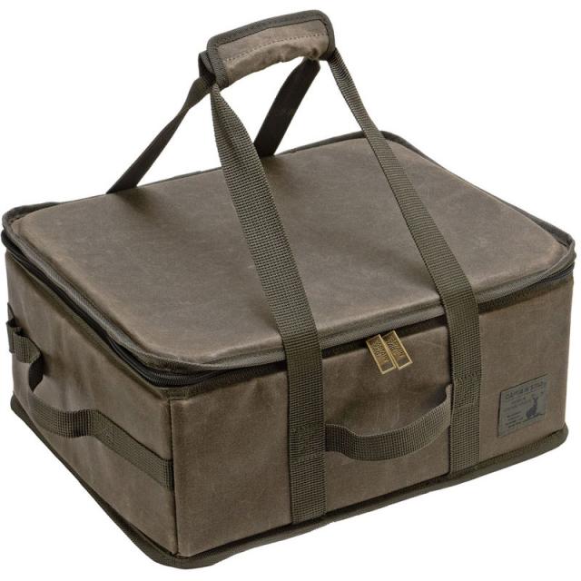 CAPTAIN STAG キャプテンスタッグ 帆布 ギアボックスバッグ #22 アウトドア バッグ ul2074