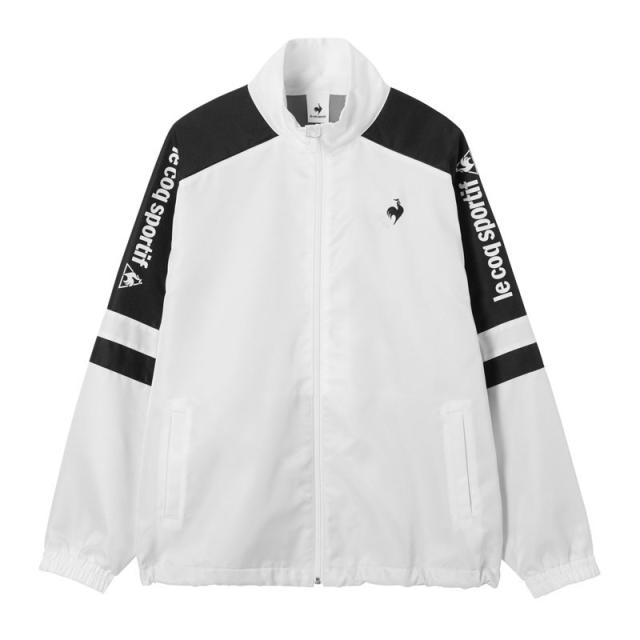 lecoqsportif(ルコック) カラーブッロクスタンドカラー裏起毛ジャケット タウンユース ウィンドブレーカー/シェルジャケット/コート (LU5FWB30M)