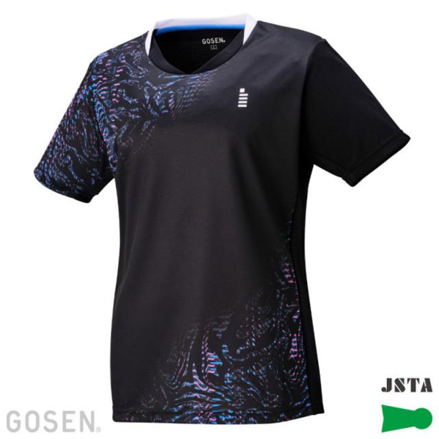 ゴーセン GOSEN レディース ゲームシャツ テニス･バドミントン アパレル(レディース) (T2543)
