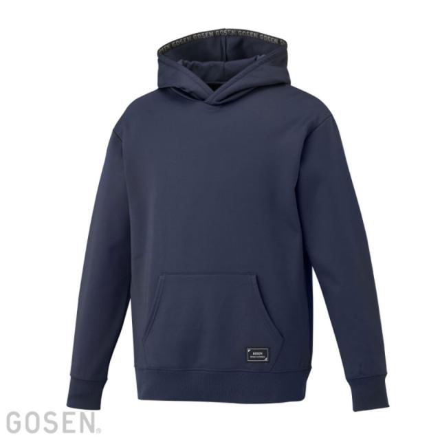ゴーセン GOSEN 裏起毛ストレッチパーカー テニス･バドミントン アパレル(メンズ･ユニ) (W2542)
