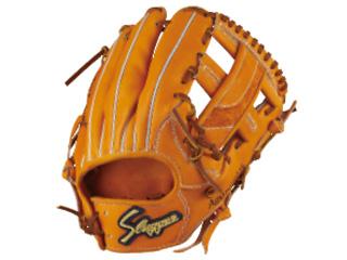 KUBOTA SLUGGER 久保田スラッガー  KSG-DS1DPオレンジ/タン 硬式グラブ 内野手用  (C-1041)