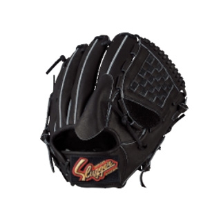 KUBOTA SLUGGER 久保田スラッガー  KSN-MP18ブラック/ブラック 軟式グラブ 投手用  (C-7928)