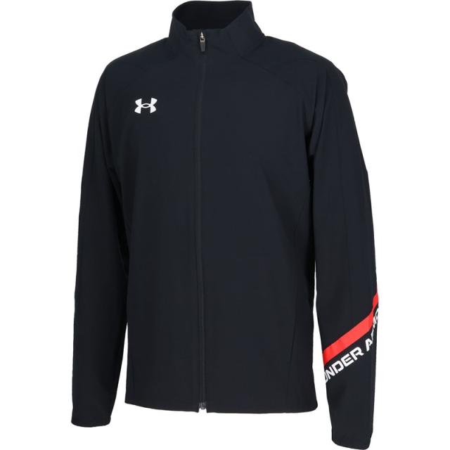 underarmour(アンダーアーマー) 61UAウーブン フルジップ ジャケット マルチSPトレーニングシャツ M (6015050-001)