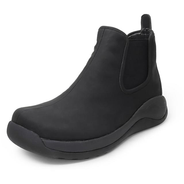 regettacanoe(リゲッタカヌー) サイドゴム ボウスイシューズ カジュアルシューズ W (ccme007-blk)