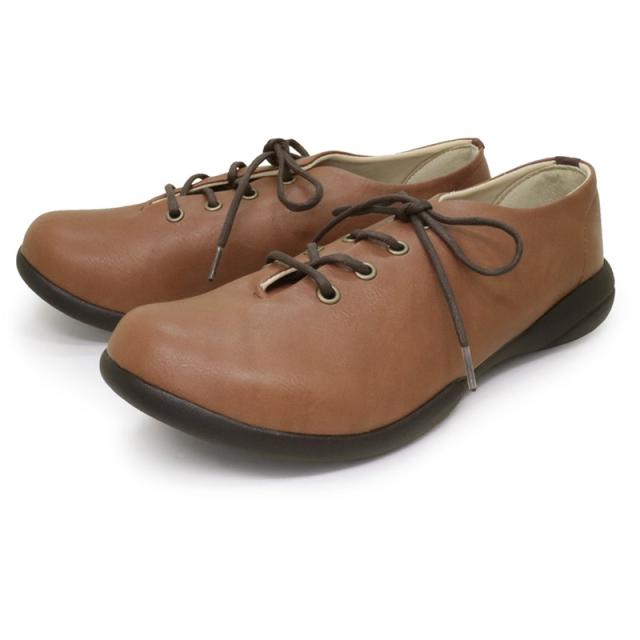 re:geta(リゲッタ) レースアップシューズ カジュアルシューズ (r071b-brn)