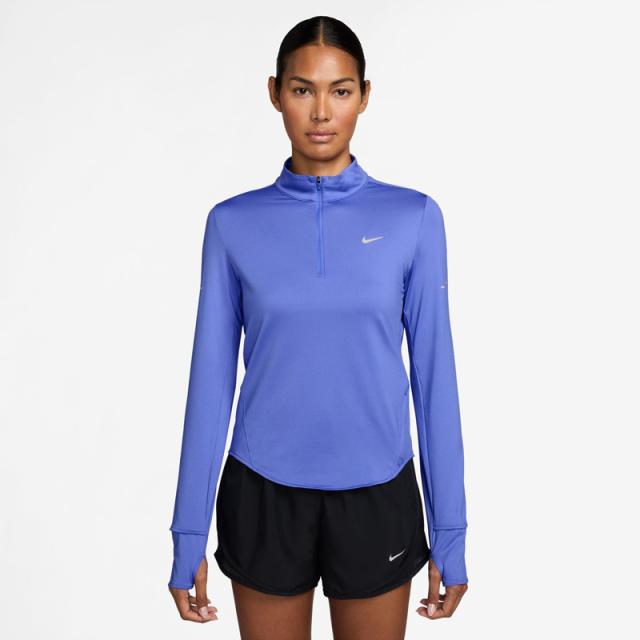 NIKE(ナイキ) ナイキ ウィメンズ スウィフト DF UV ハーフ ジップ L/S トップ 陸上＆ランニング ウェア プラクティスシャツ HQ0500